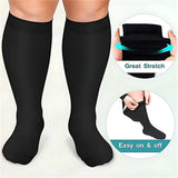 Plus Size Compression Socks for Sports & Fitness