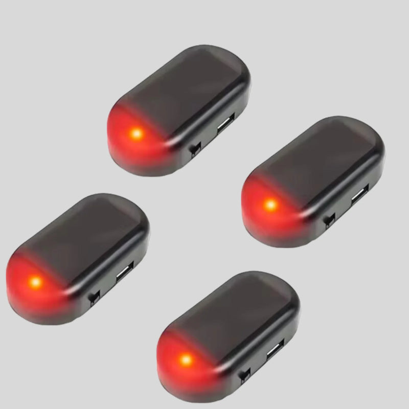 Solar-Powered Car Anti-Theft Light