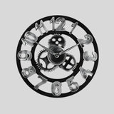 Silent Vintage Wall Clock