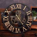 Silent Vintage Wall Clock