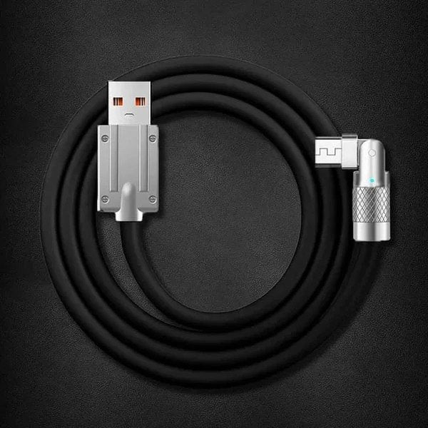 180° rotating fast charge cable