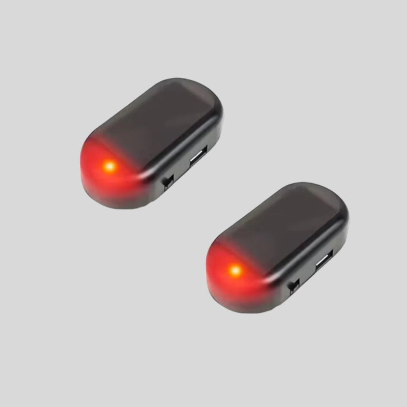 Solar-Powered Car Anti-Theft Light