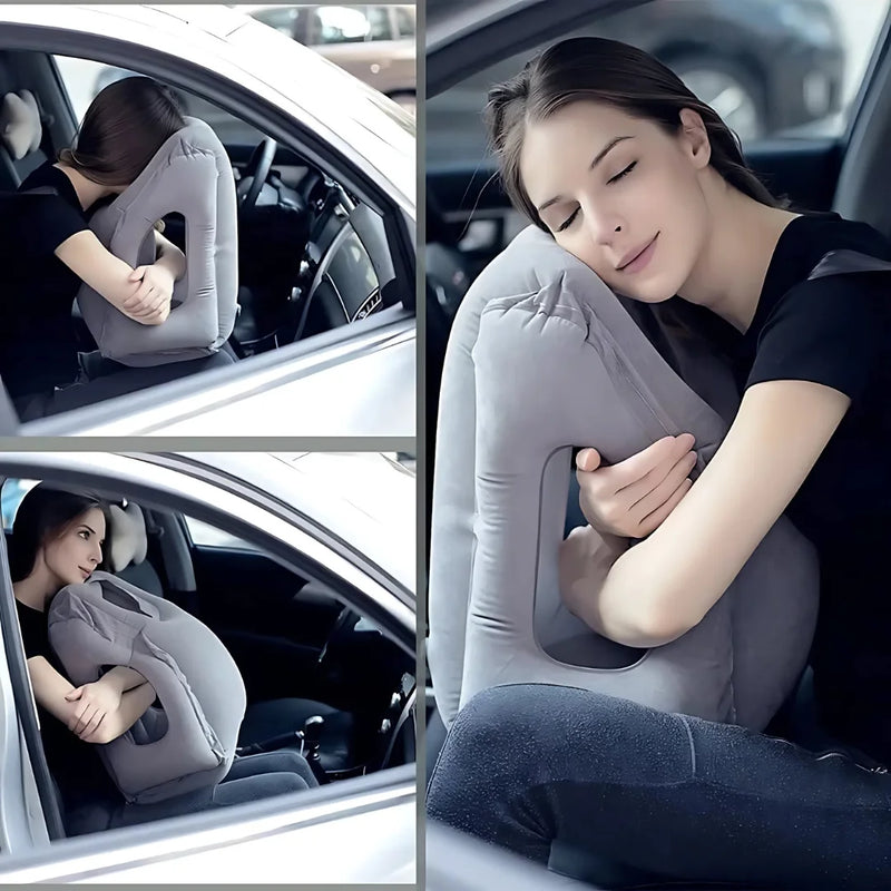 The Inflatable Travel Comfort Pillow