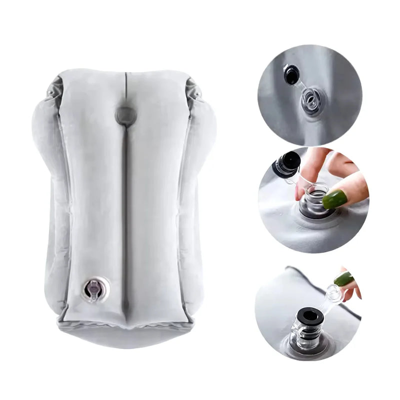 The Inflatable Travel Comfort Pillow