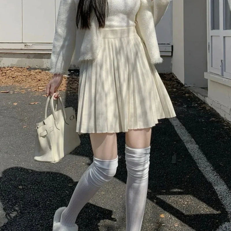 Cozy knit midi skirt – Soft, stylish & effortlessly chic