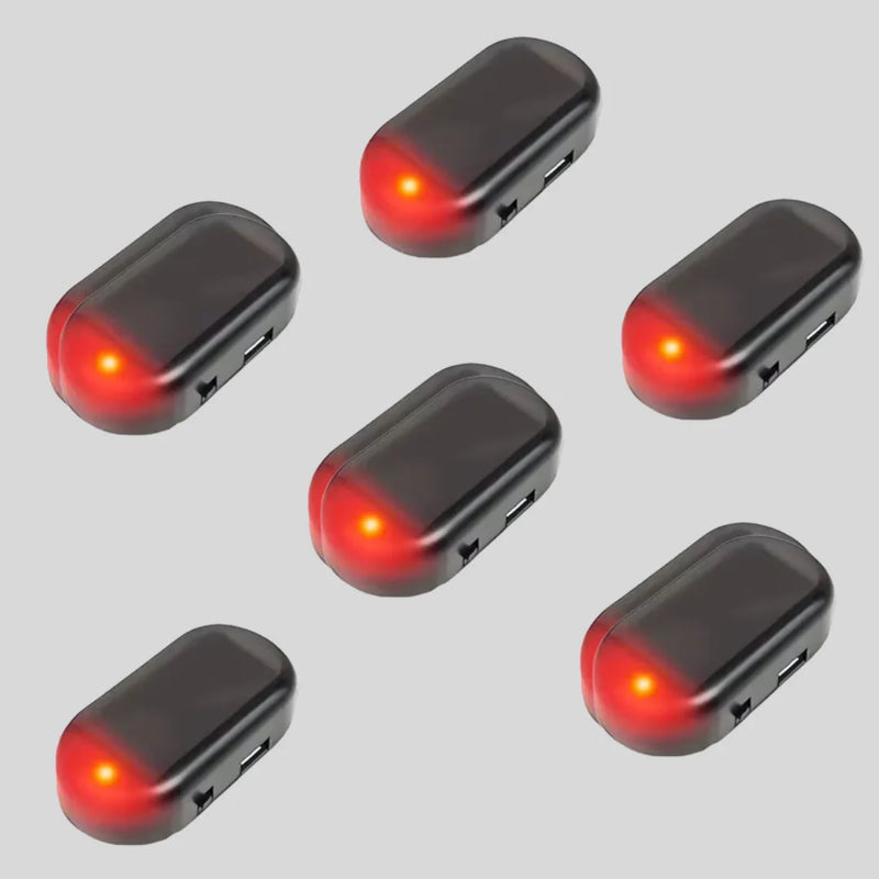 Solar-Powered Car Anti-Theft Light