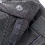 Women's high-waisted vintage zipper pants