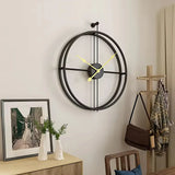 Rustic Helm Wall Clock