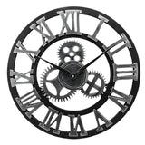 Silent Vintage Wall Clock