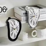 Surreal Melting Distorted Wall Clock