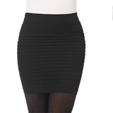 Women's versatile stretch mini skirt