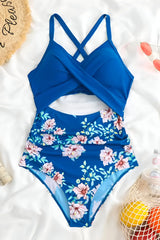 Criss-Cross Tummy Control Swimsuit