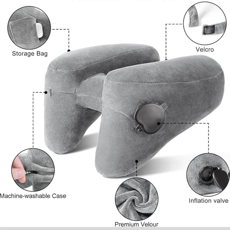 Multifunctional H-Shaped Travel Pillow