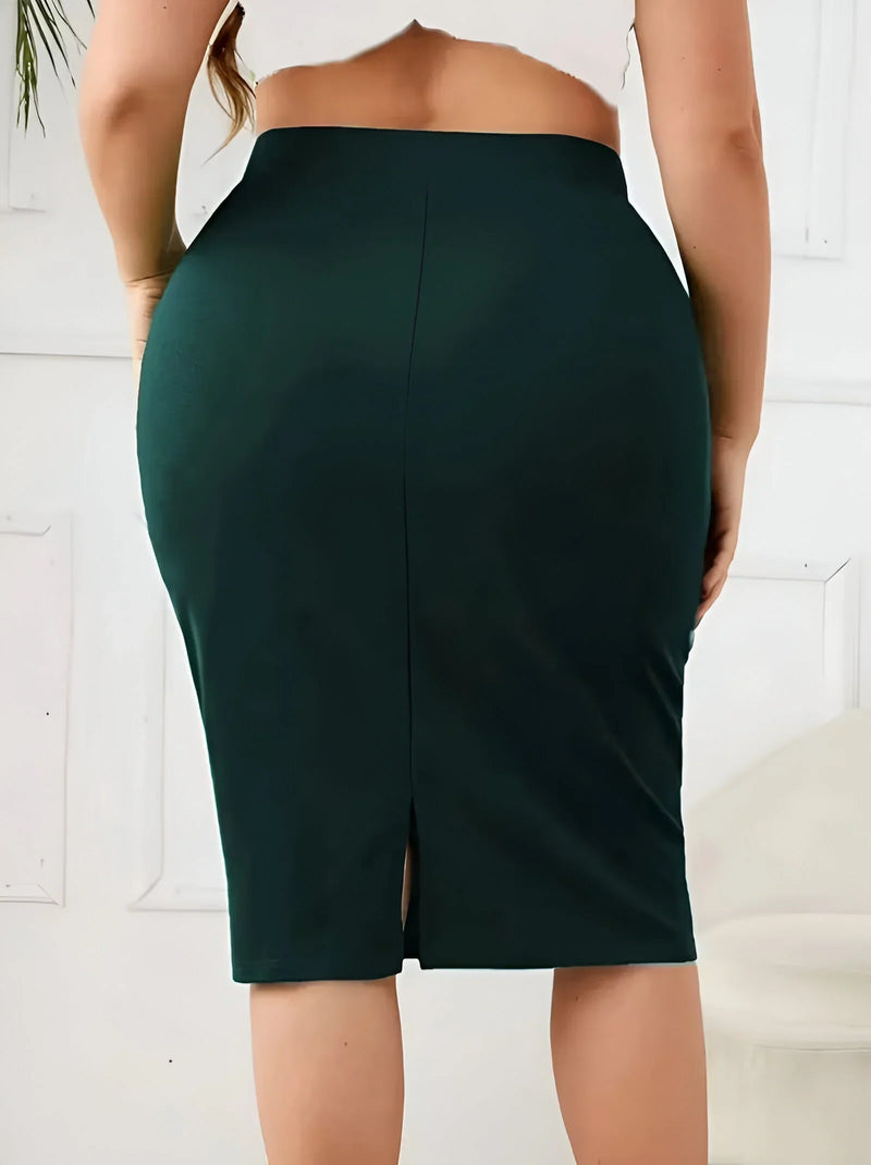 Women's Casual High-Waist Pleated Skirt