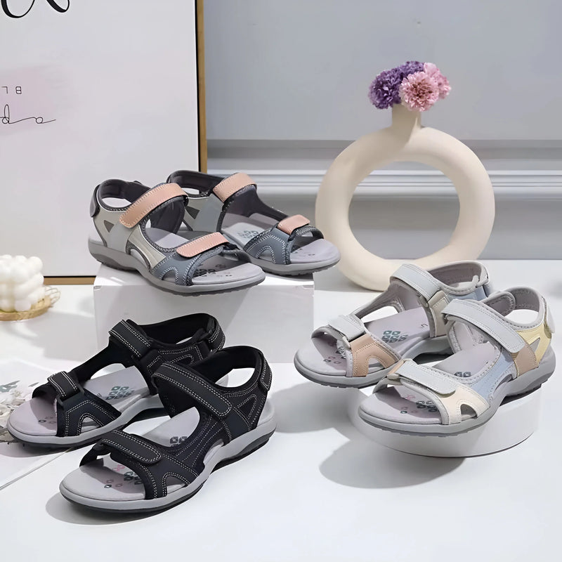 Adjustable Hook Loop Sandals