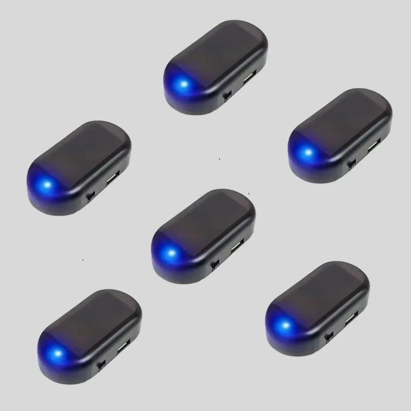 Solar-Powered Car Anti-Theft Light