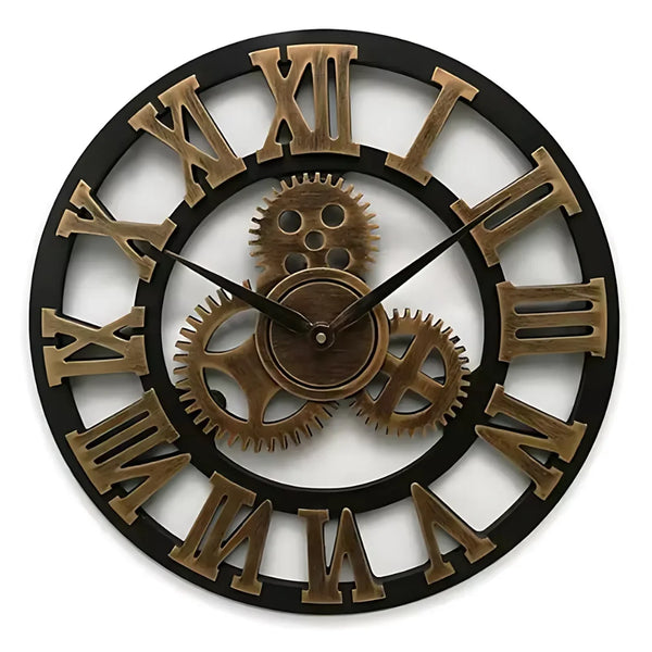 Silent Vintage Wall Clock