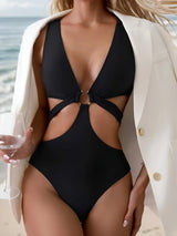 Women's Cut-Out One-Piece Swimsuit