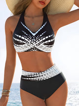Women's Cross Front Bikini Set