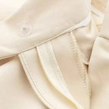 Women's high-waisted vintage zipper pants