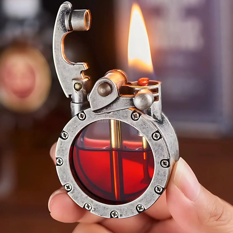 Retro Metal Refillable Lighter