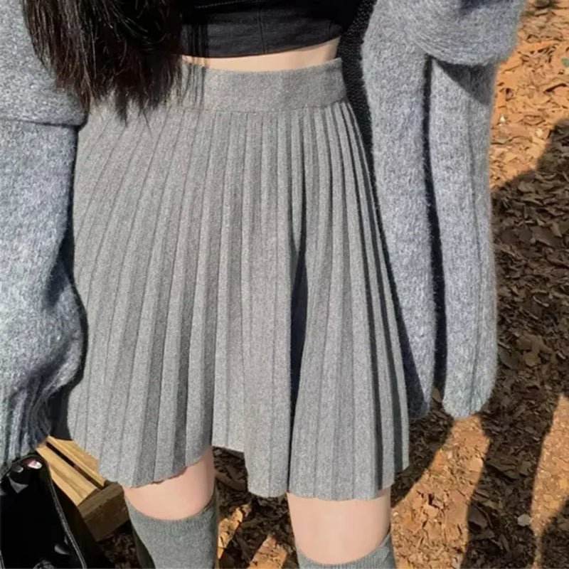 Cozy knit midi skirt – Soft, stylish & effortlessly chic