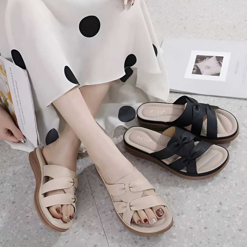 Women's Sweet Bowknot Slippers