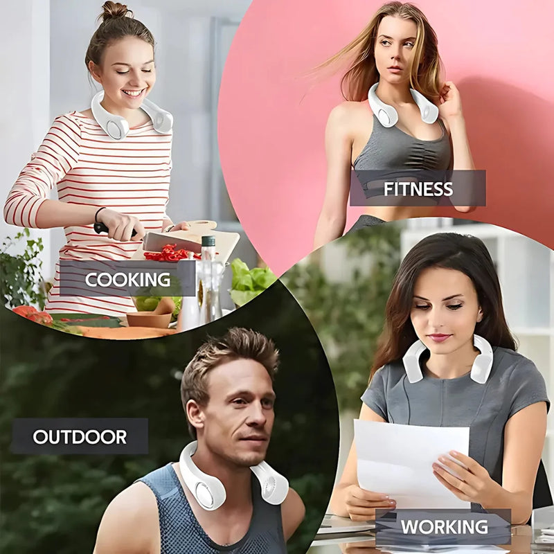 Portable Neck Fan – Stay Cool Anywhere