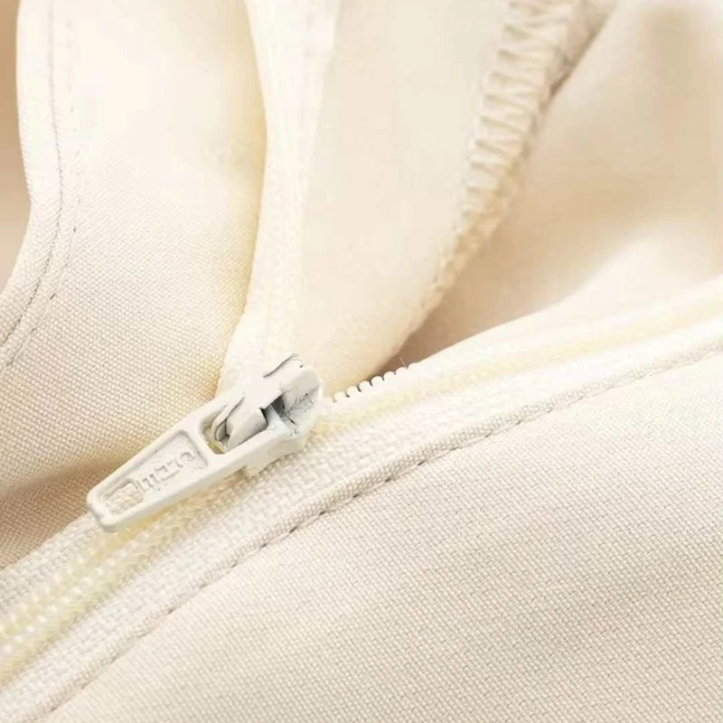 Women's high-waisted vintage zipper pants