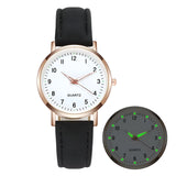 Watch with Leather Strap for Women