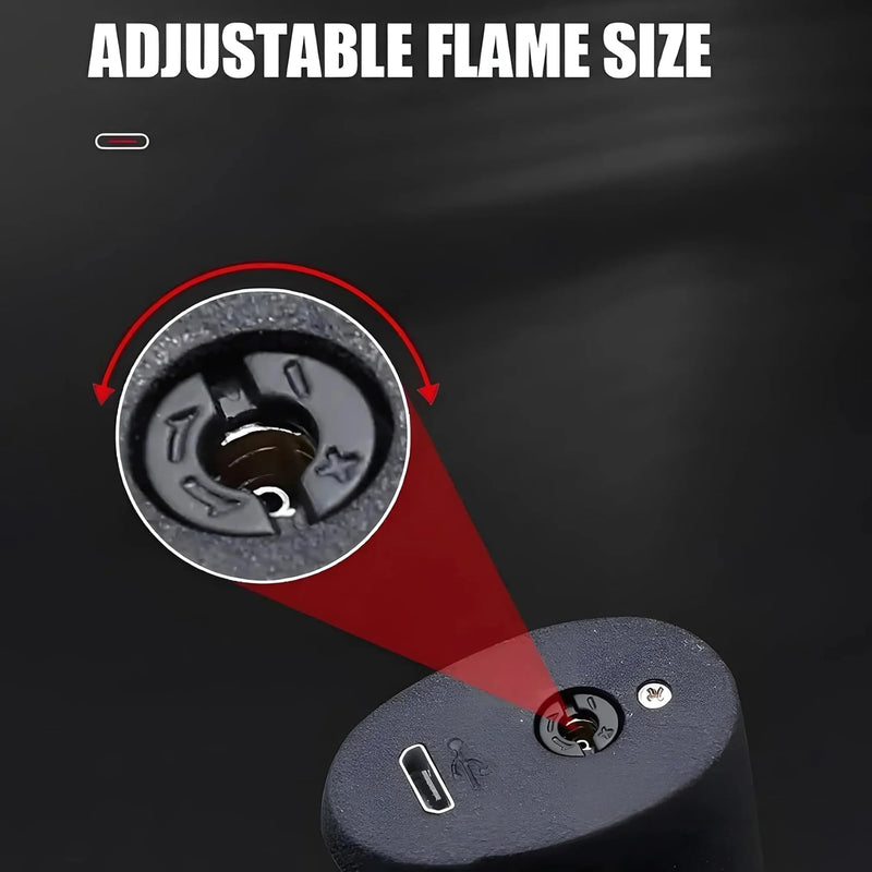 Triple Jet Torch Lighter with Touch Sensor