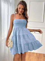 Breezy Summer Sling Strap Dress