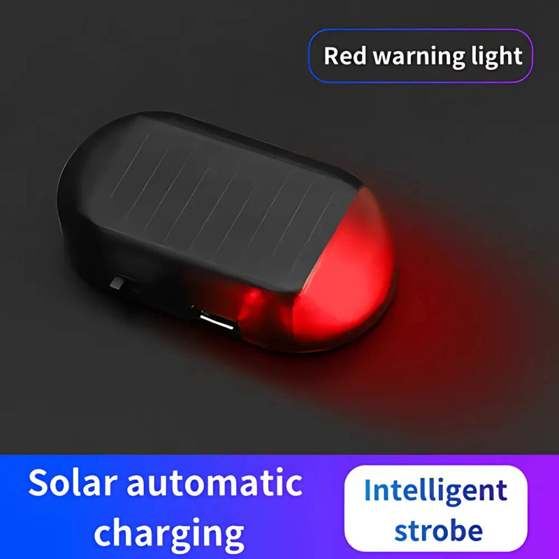 Solar-Powered Car Anti-Theft Light