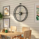 Rustic Helm Wall Clock