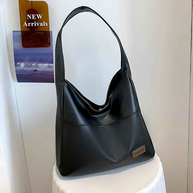 Women's Leather Shoulder Tote Bag