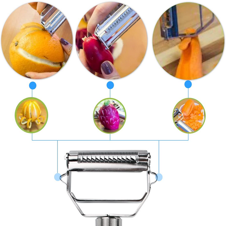 4-in-1 new multi-function vegetable peeler