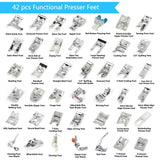 42 pcs ultimate presser foot set