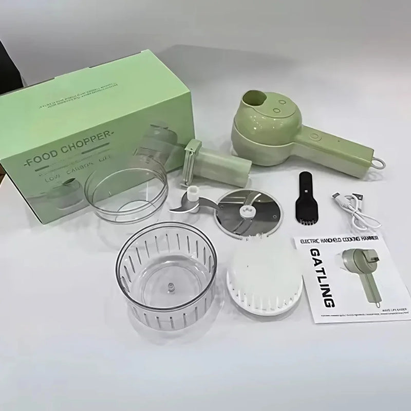 4-in-1 Multifunctional Electric Food Processor