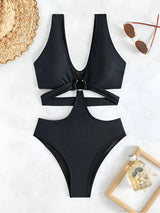 Women's Cut-Out One-Piece Swimsuit