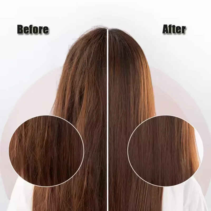 Electric Hair Straightener and Styling Brush