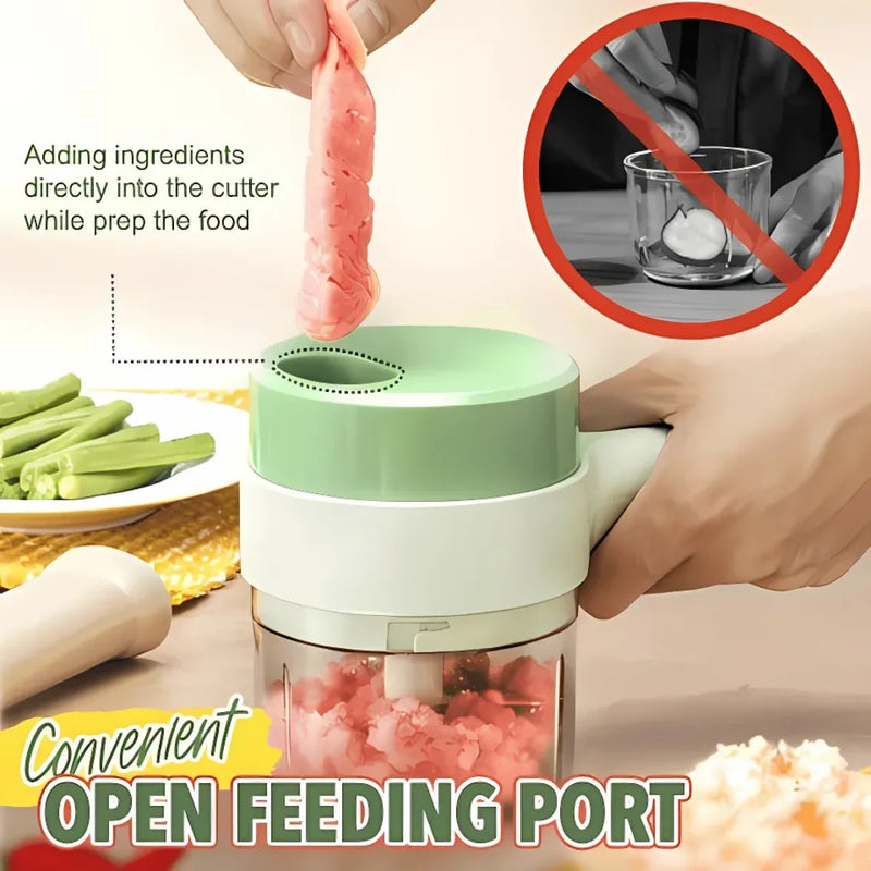 4-in-1 Multifunctional Electric Food Processor