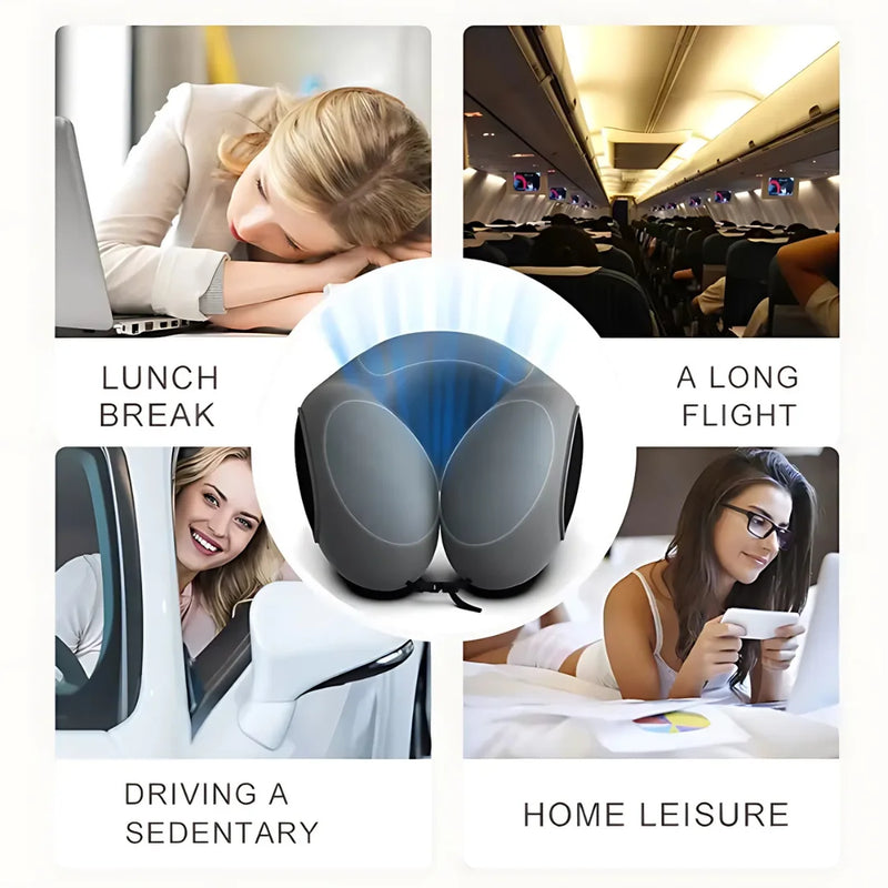 Multifunctional Memory Foam Nap Pillow