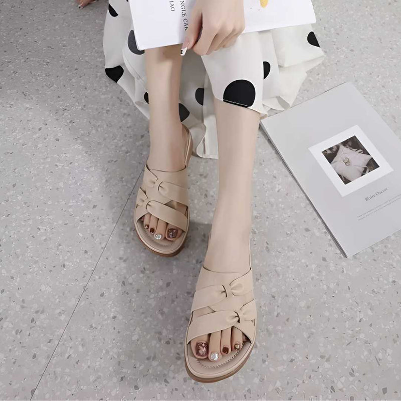 Women's Sweet Bowknot Slippers