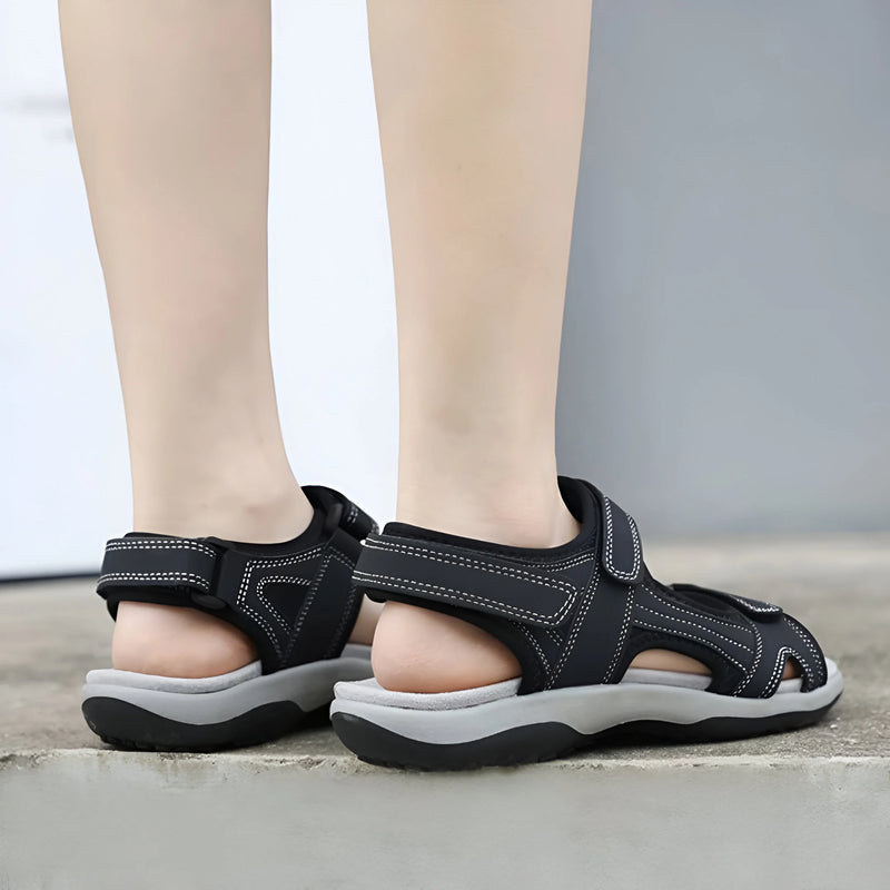 Adjustable Hook Loop Sandals