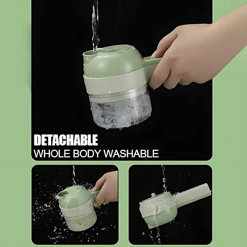 4-in-1 Multifunctional Electric Food Processor