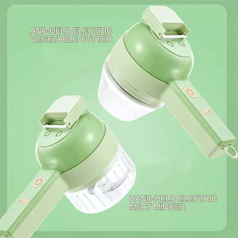 4-in-1 Multifunctional Electric Food Processor