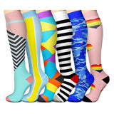 6 Pairs of Compression Socks For Comfort & Support
