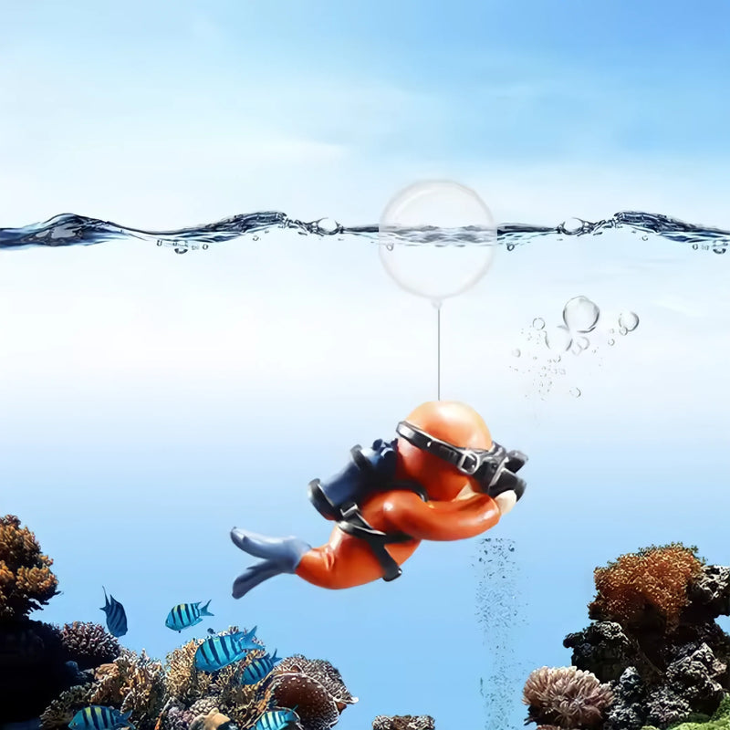 Floating Aquarium Decoration – Fun & Playful