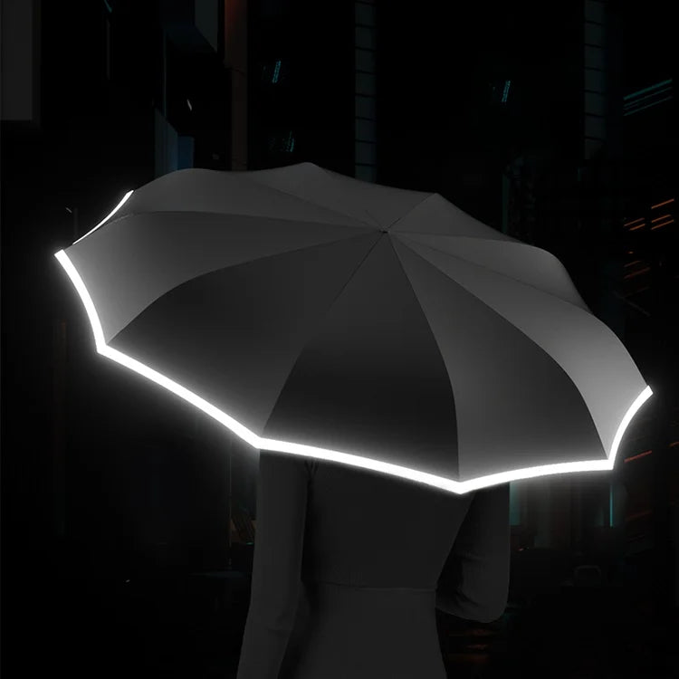 Ring Buckle Umbrella Wind and Rain-Resistant