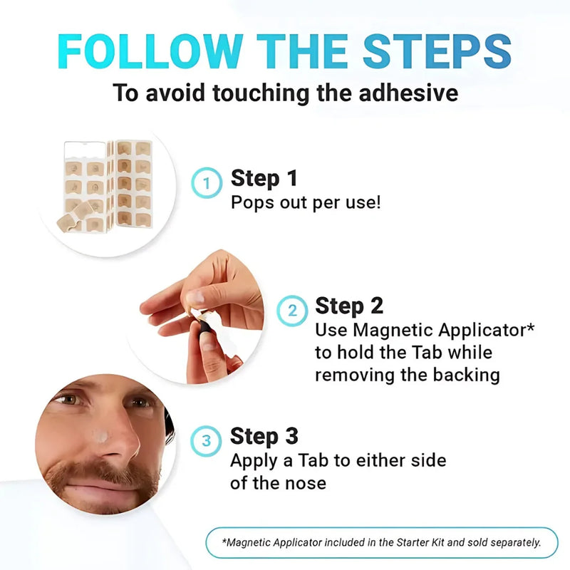 Magnetic Nasal Strips – Breathe Easier, Sleep Better